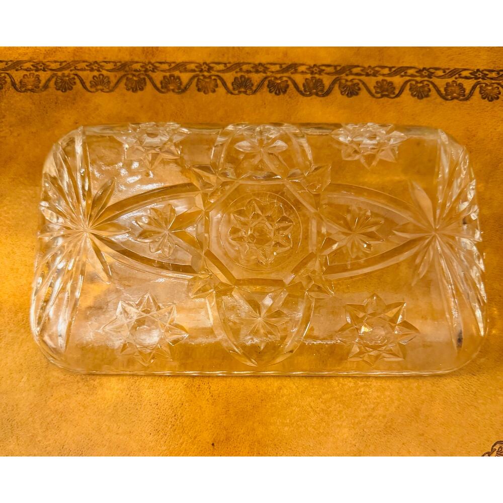 Anchor Hocking Prescut Rectangular Clear Glass Cr… - image 5